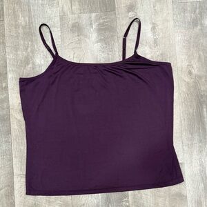 Daisy Fuentes Deep Purple Camisole